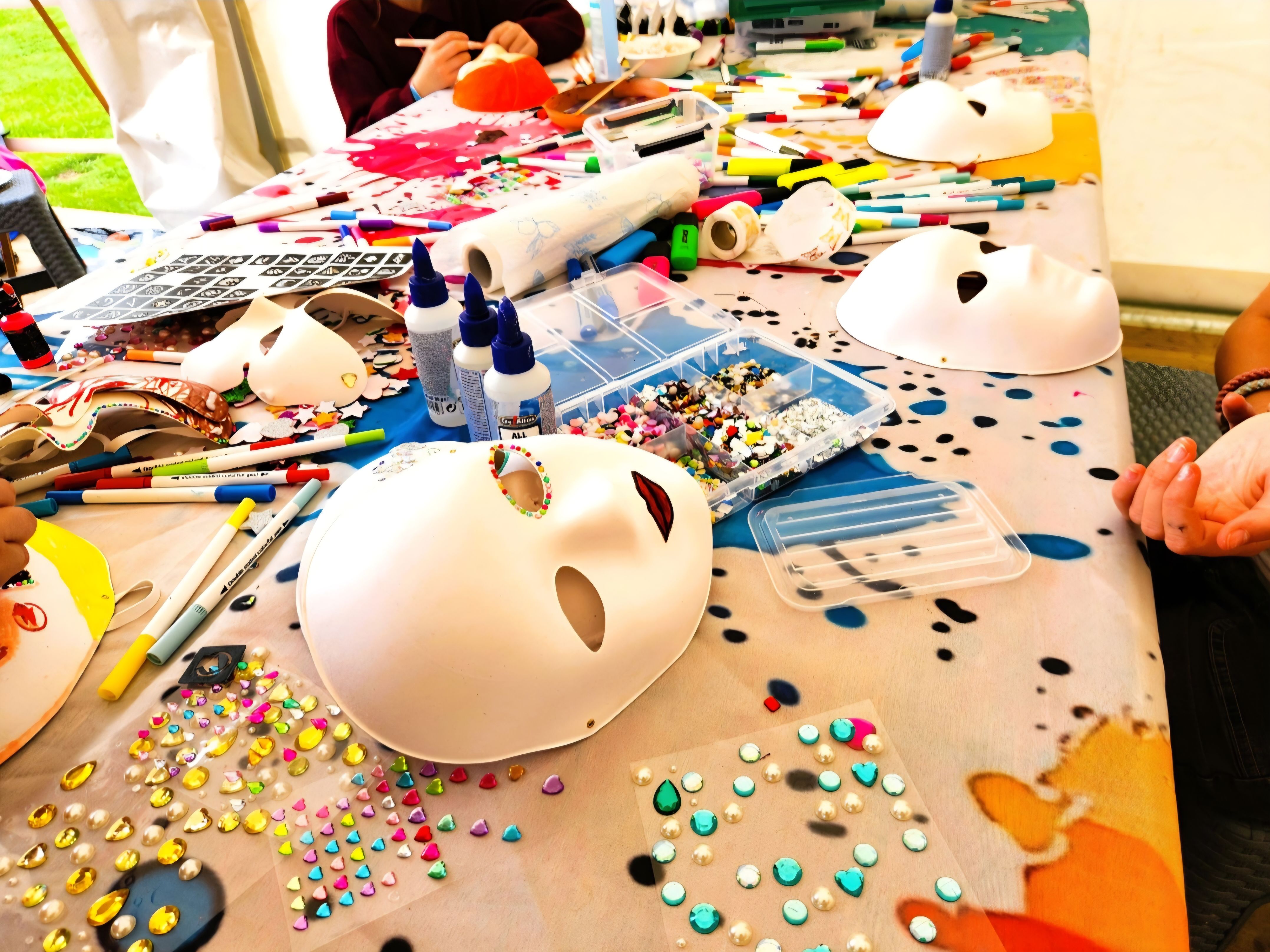 Gesichtsmasken Workshop