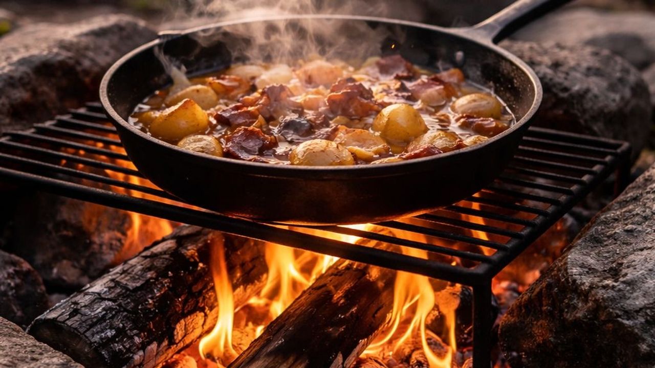 Outdoor-Cooking am Jugendcampus 