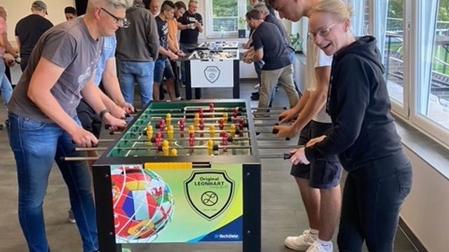 Kickern / Tischfußball beim FC Vreden