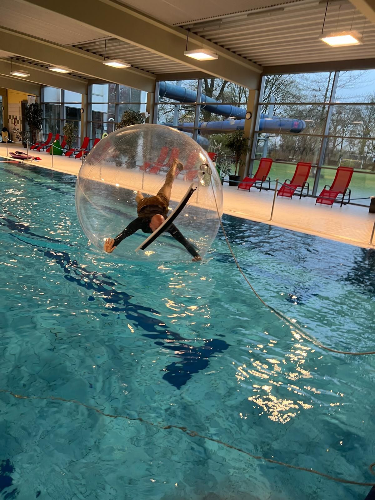 Hallenbadtraining mit dem KSV Vreden