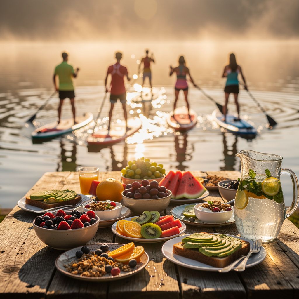 Ferienpass: Gesundes Frühstück & Stand Up Paddeling am Berkelsee