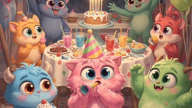 Kreativwerkstatt mit Carina Schüring: „Monster-Party"
