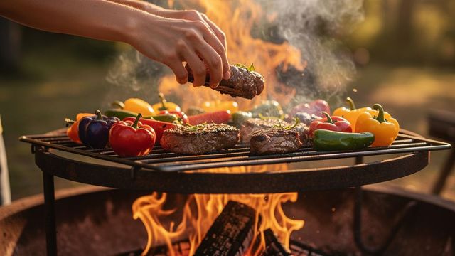 Outdoor Cooking – Kochen über echten Feuer