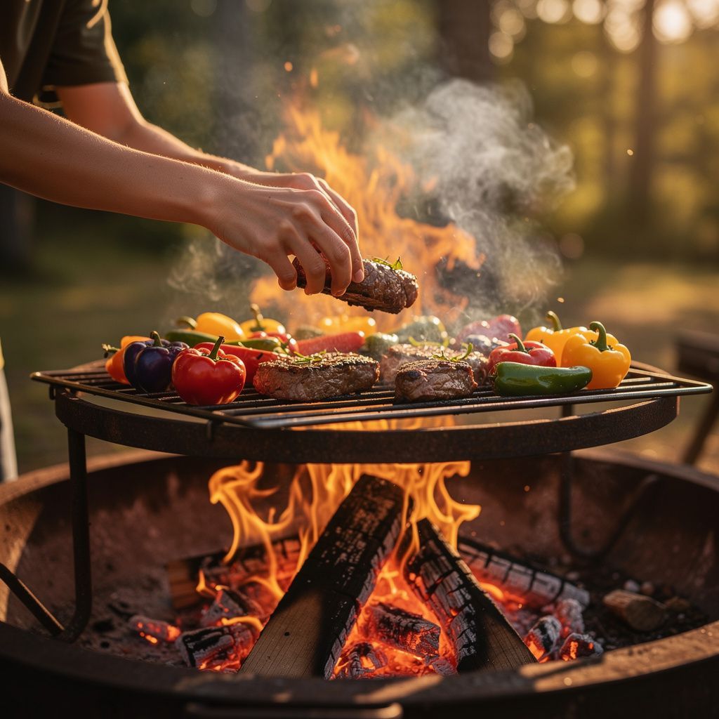 Outdoor Cooking – Kochen über echten Feuer